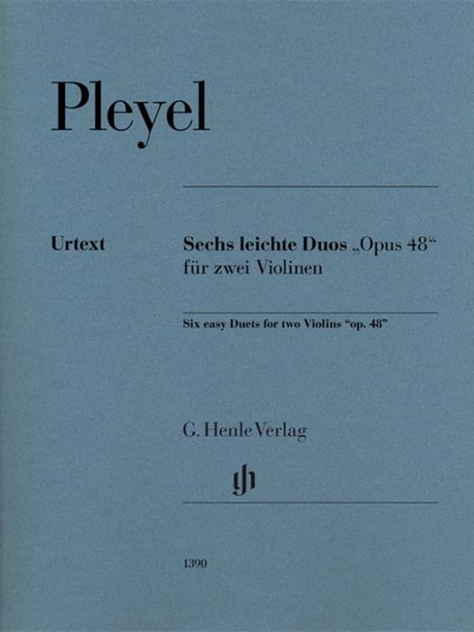 Pleyel - 6 Easy Duets Op. 48 for 2 Violins