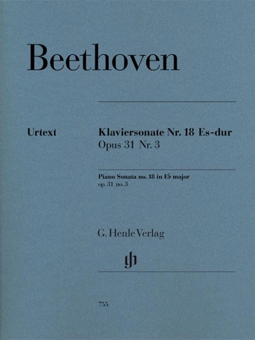Beethoven - Piano Sonata No. 18 in E flat Major. Op.31 No.3
