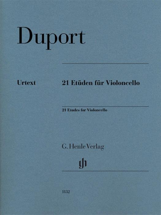 Duport - 21 etudes for violoncello