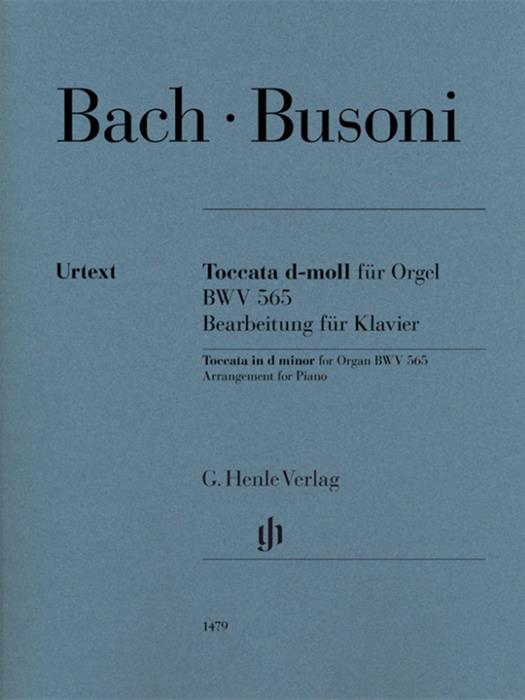 Busoni - Toccata in D minor for organ BWV 565 (Johann Sebastian Bach)