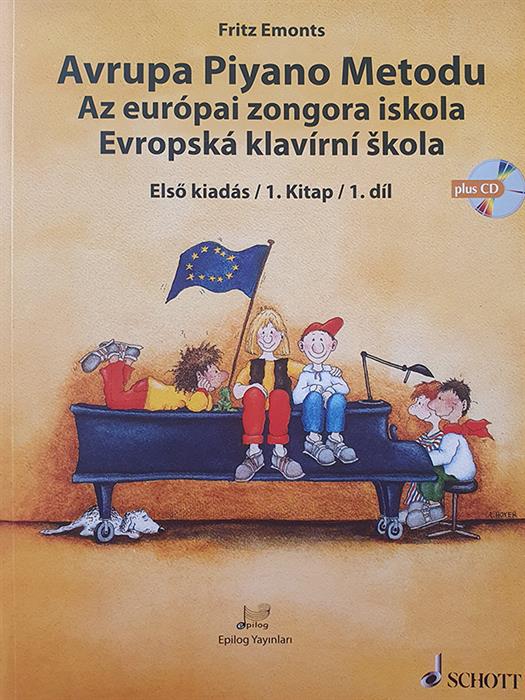 Avrupa Piyano Metodu - 1. Kitap (CDli)