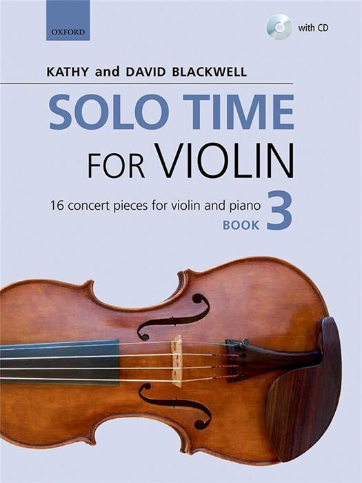 Solo Time for Violin Book 3 - 16 Concert pieces for violin and piano