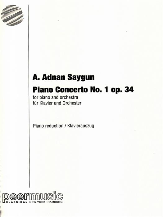 Saygun - Piano Concerto No.1 Op.34 (Piano Reduction)