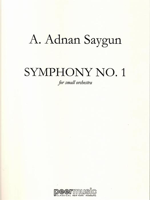 Saygun - Symphony No.1 (Study Score)